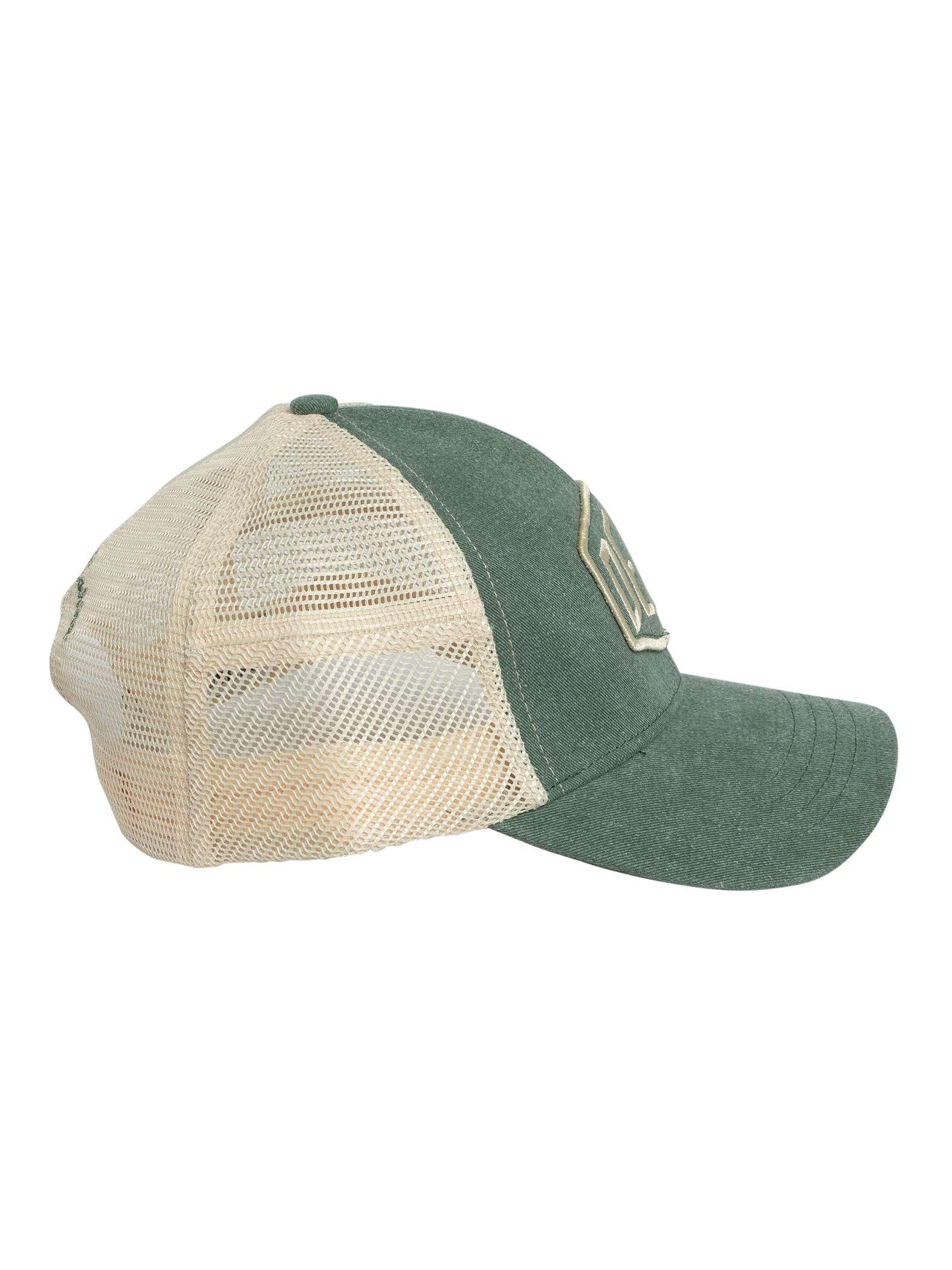 Deus Gorra Shield Trucker – Shale Green, verde, Talla única