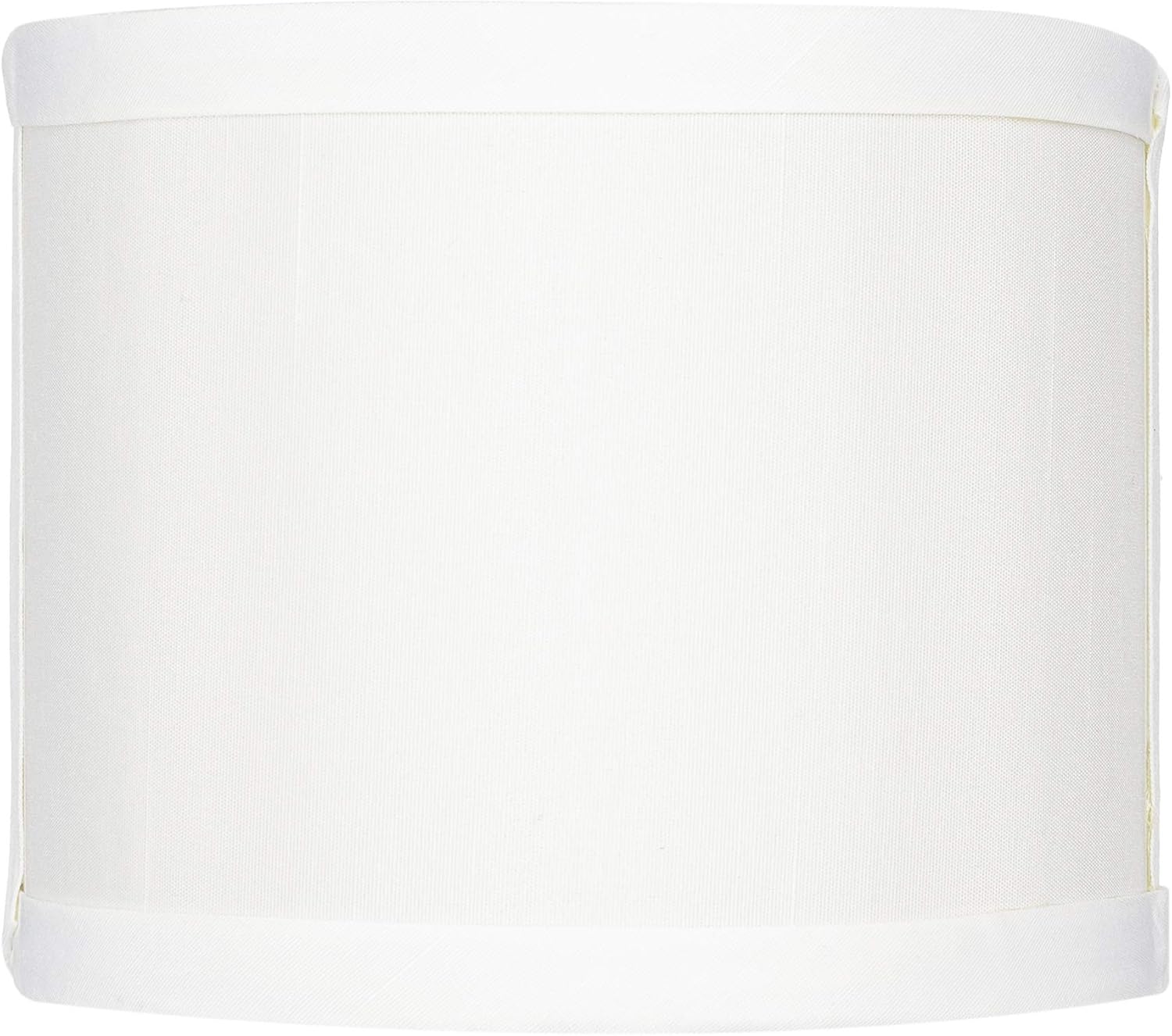 Upgradelights 6 Inch Clip On Wall Sconce Shield Half Lampshade 6x6x5 (White)
