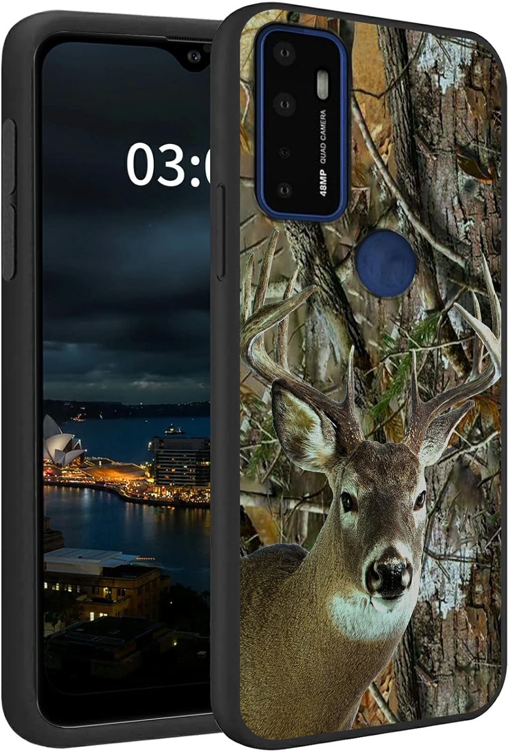 For At&t Fusion/Radiant Max 5G Clear ShockProof TPU Case (White - Foto 10