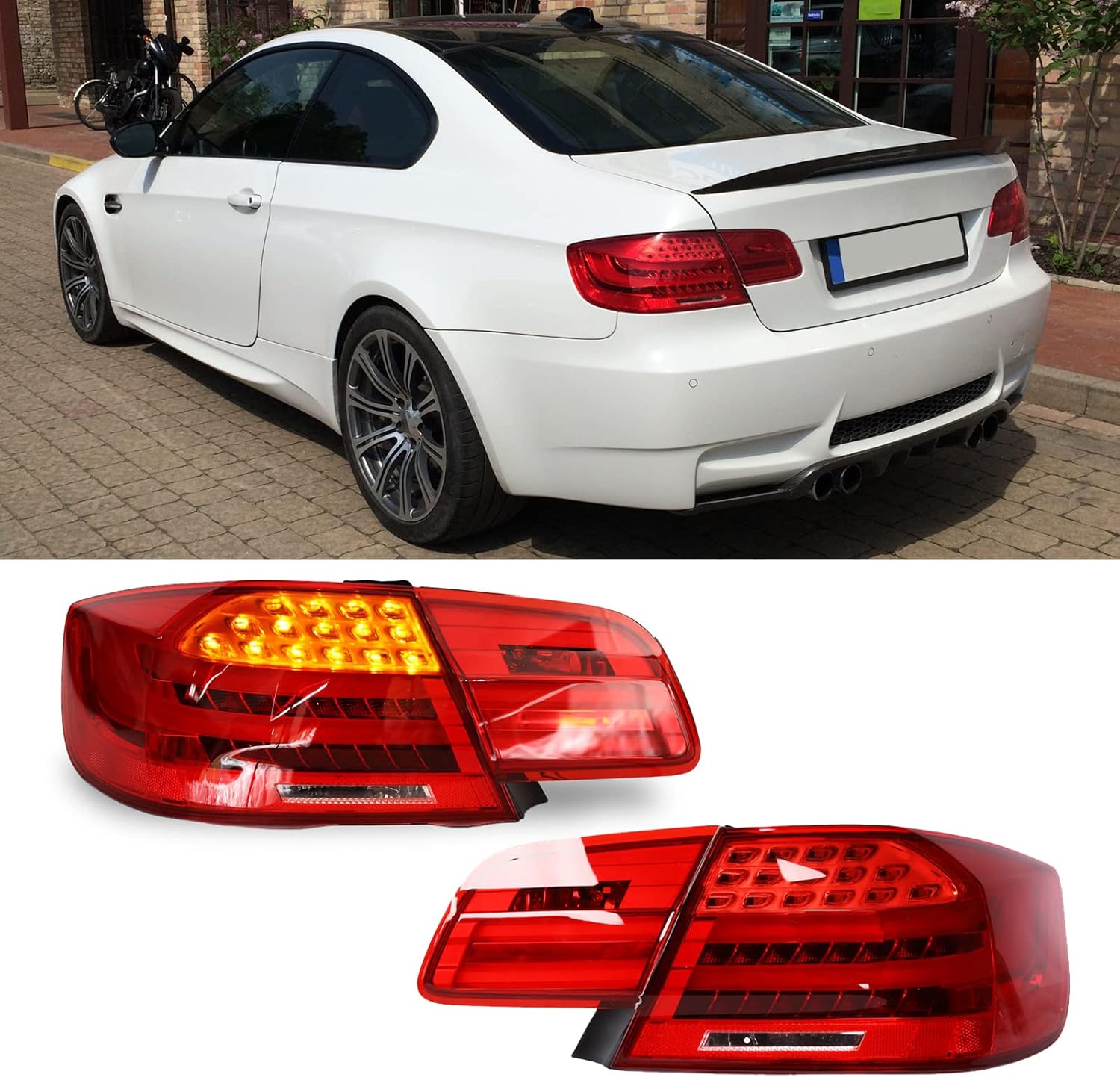 PENSUN Tail Lights Rear Lamp LED Smoke Fit for 20062012