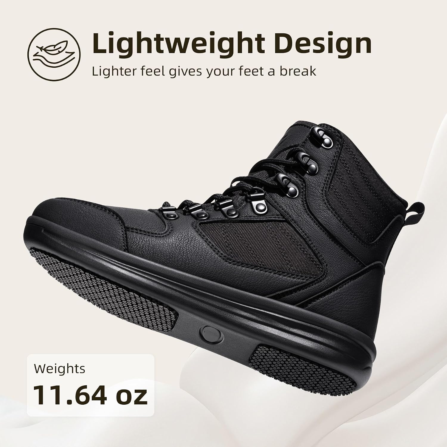 Waterproof Hiking Boots Women Men Non Slip Work Boots
