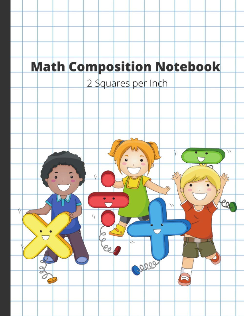 Math Composition Notebook: 2 Squares per Inch Graph Ruled Notebook for Math and Science Students | Grid Paper Notebook for Kids | Quad Ruled Paper Notebook | 120 pages | 8.5" x 11"