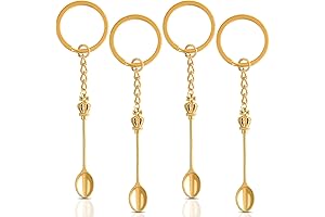 Vintage Crown Coke Spoon Keychain: A Regal Accessory for Your Keys