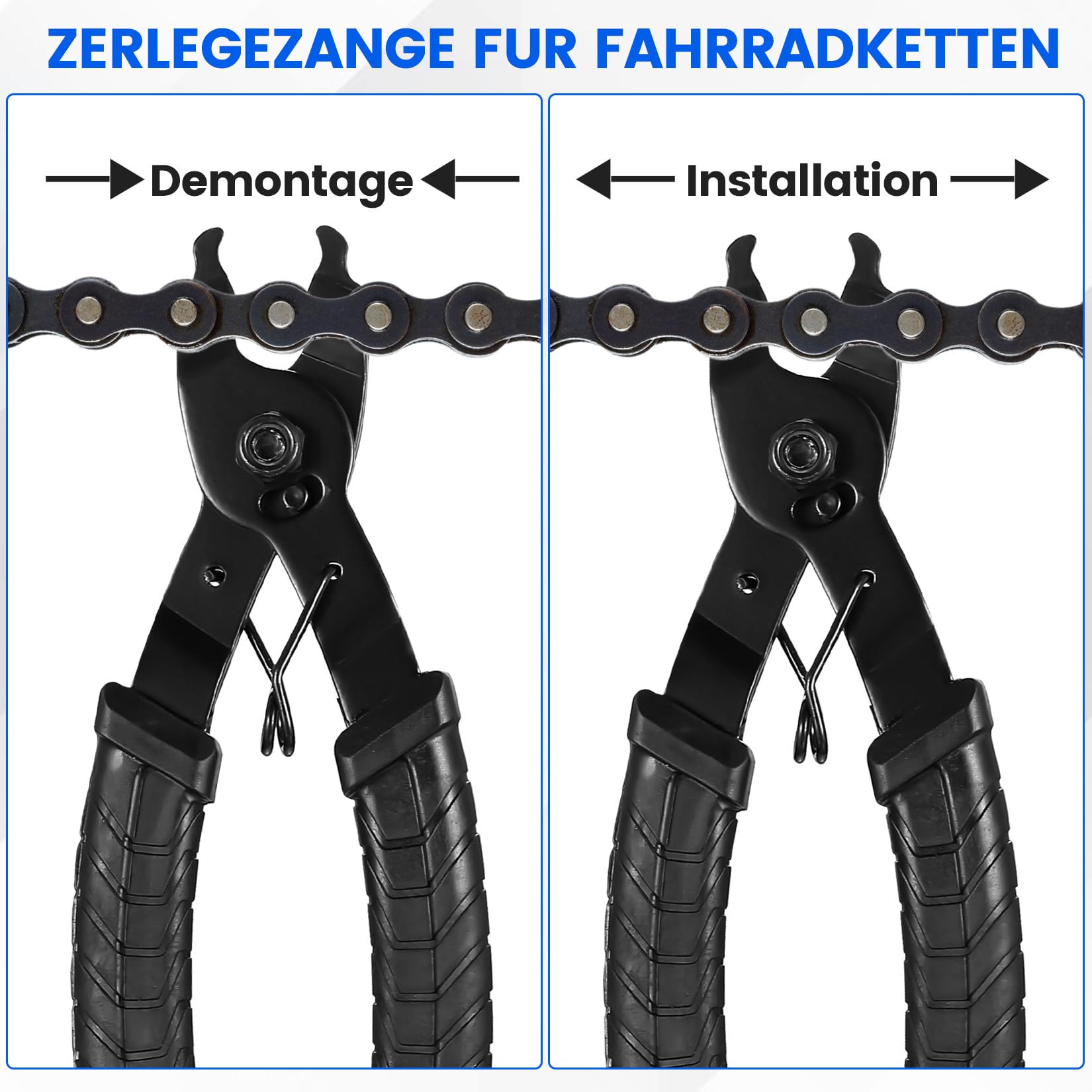 Kit d'outils universels 12 en 1 pour chaîne de vélo, adapté aux vélos à 6/7/8/9/10/11/12 vitesses, vélos de route/VTT. - Sport