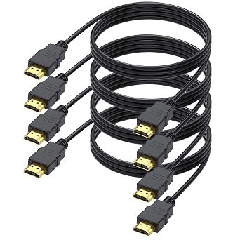 HDMI Cable 3FT 4-Pack,4K HDMI 2.0 Cord Pack of 4