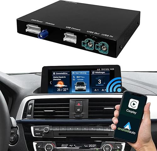 Road Top Carplay inalámbrico Android Auto para sistema BMW EVO, para BMW 1234567M3M4M5X1X2X3X4X5X6 2017-2020 año