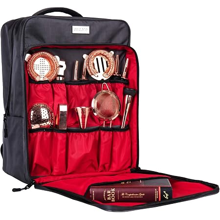 Jillmo Bartender Bag, 16inch Bar Bag 