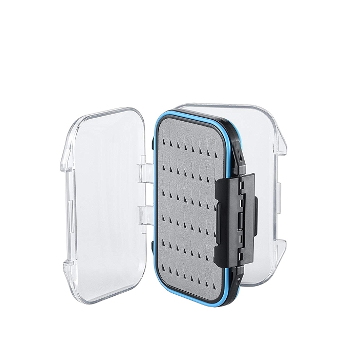 Gonex Waterproof Two-Sided Fly Fishing Box with Transparent Lid
