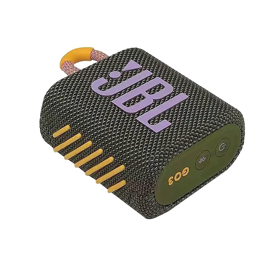 JBL GO3 Bluetoothスピーカー JBL Go 3 | ポータブル ウォータープルーフ スピーカー