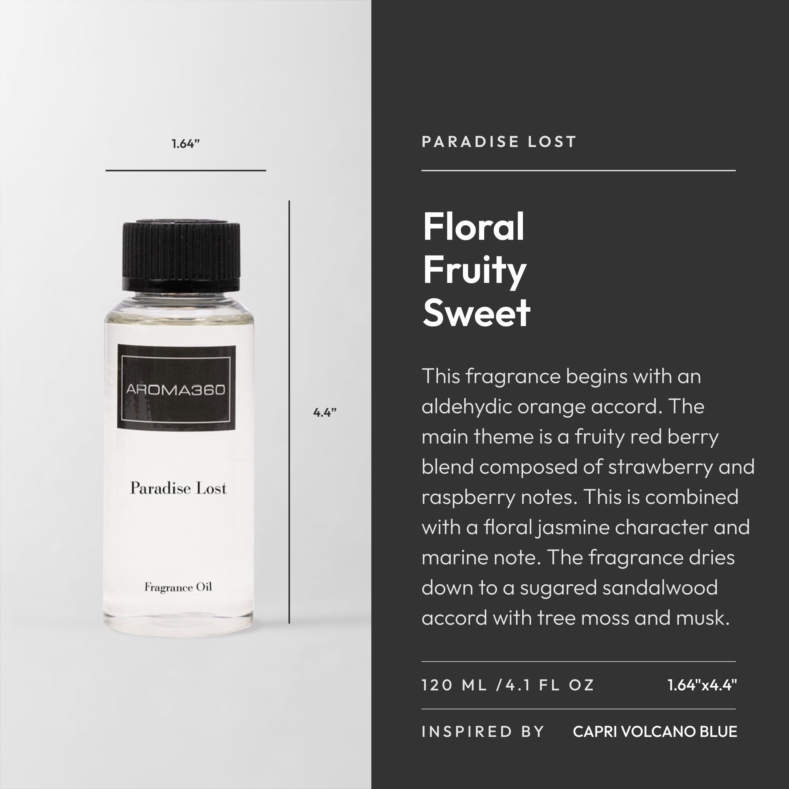 Amazon.com: Aroma360 Diffuser Oil - Paradise Lost - Aromatherapy