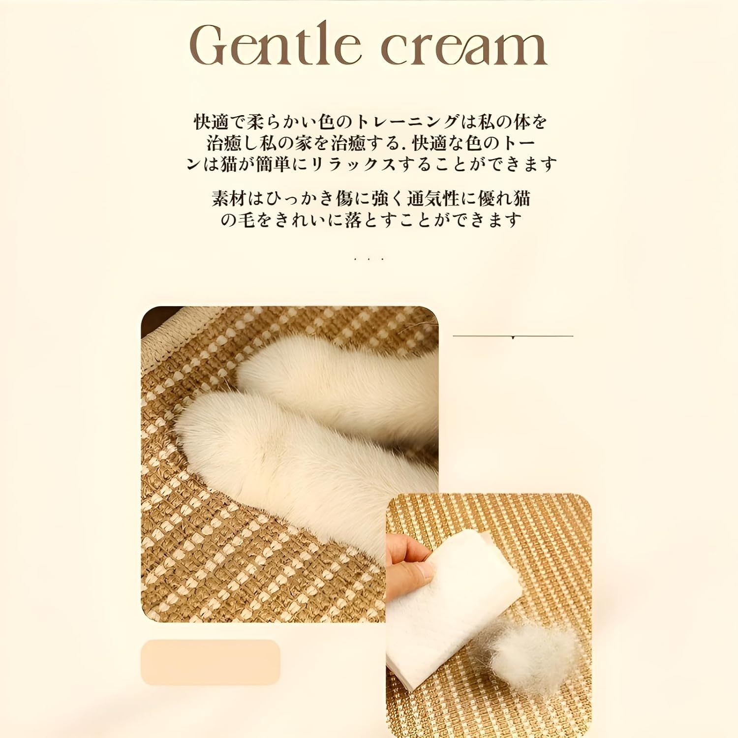 まゆまゆ様専用】メンズ トルソー 布製ベージュ 土台付き 男性 木製首