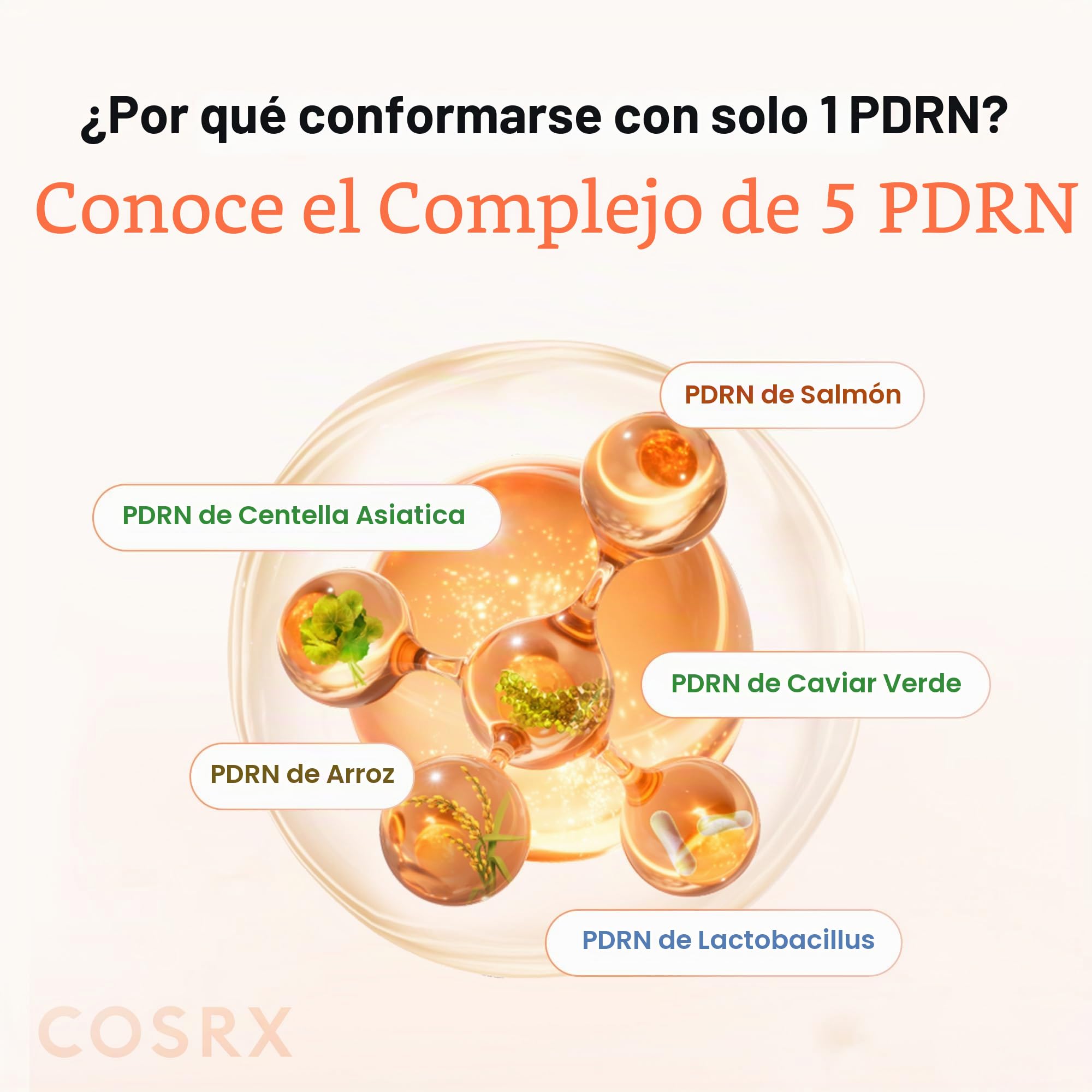 COSRX 5 PDRN Parches de hidrogel vitalizantes de colágeno, 60 parches, parches desinflamatorios para debajo de los ojos con PDRN, colágeno, mascarillas para ojos para una zona de ojos más suave y con