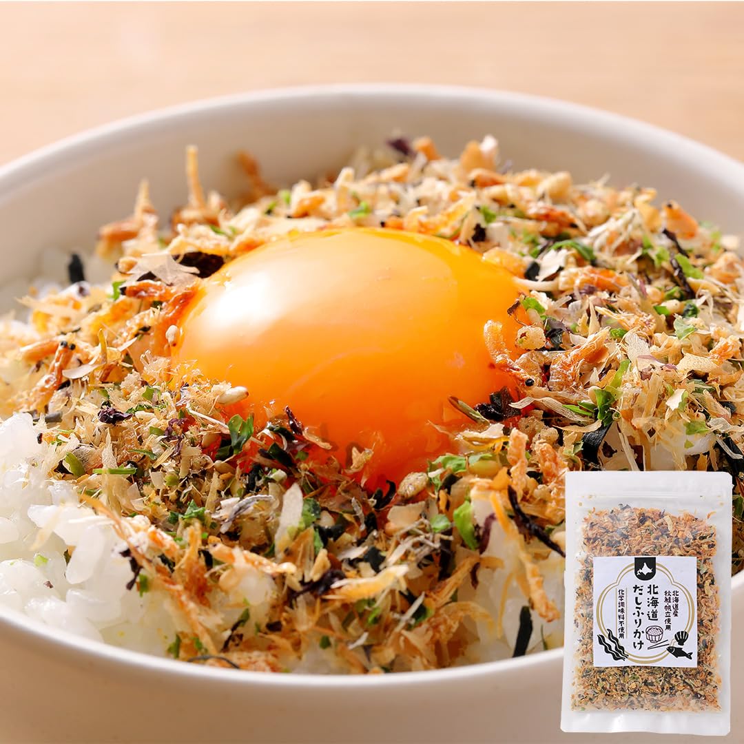 第一北海丸 ふりかけ 無添加 北海道 だし フリカケ 国産 子ども 北海道産 ホタテ 昆布 秋鮭 ごはんのお供 お弁当 おかず おにぎりの具 引っ越し 挨拶 粗品