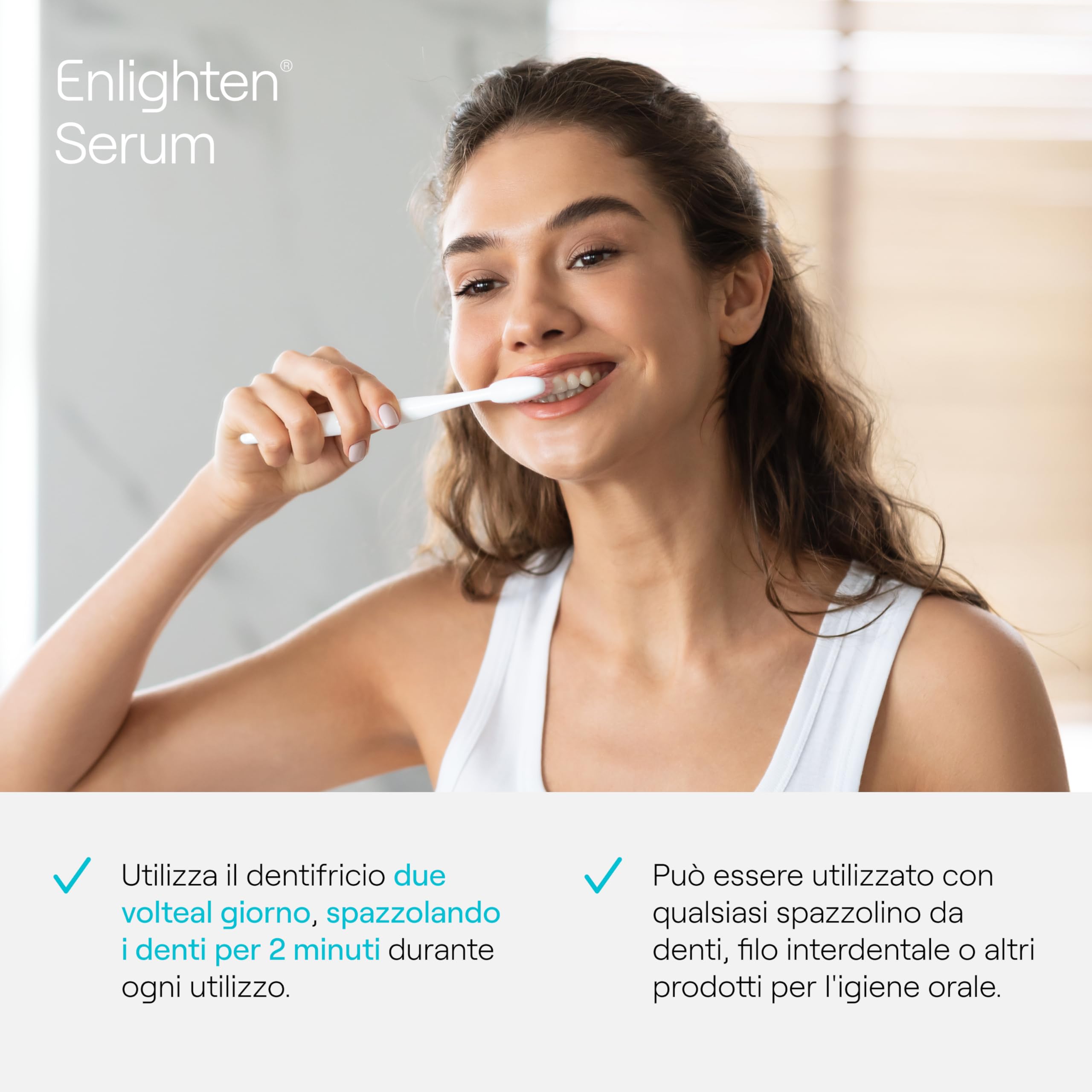 Enlighten Serum – Dentifricio Riparatore per Denti Sensibili, 75 ml – Adatto all’Uso Quotidiano, Ripara lo Smalto, Formula Vegana con Idrossiapatite, Protezione e Rigenerazione - 3 Pezzi