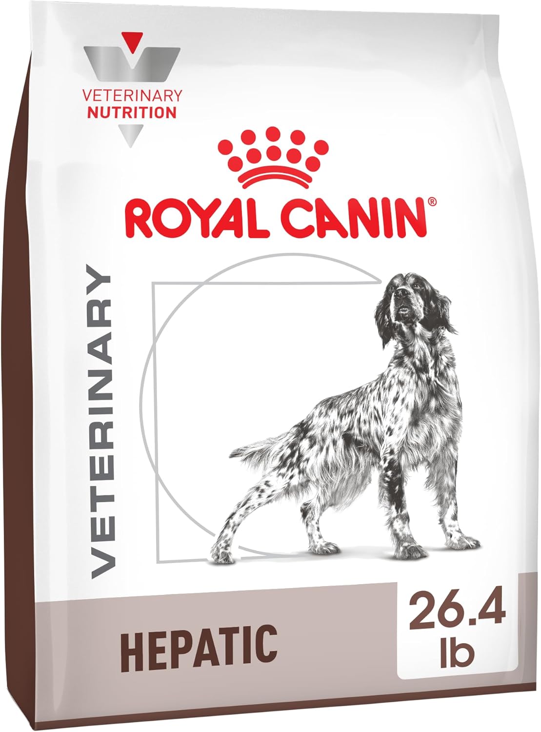 Royal Canin Veterinary Diet Canine Hepatic Adult Dry Dog Food, 26.4 lb Bag
