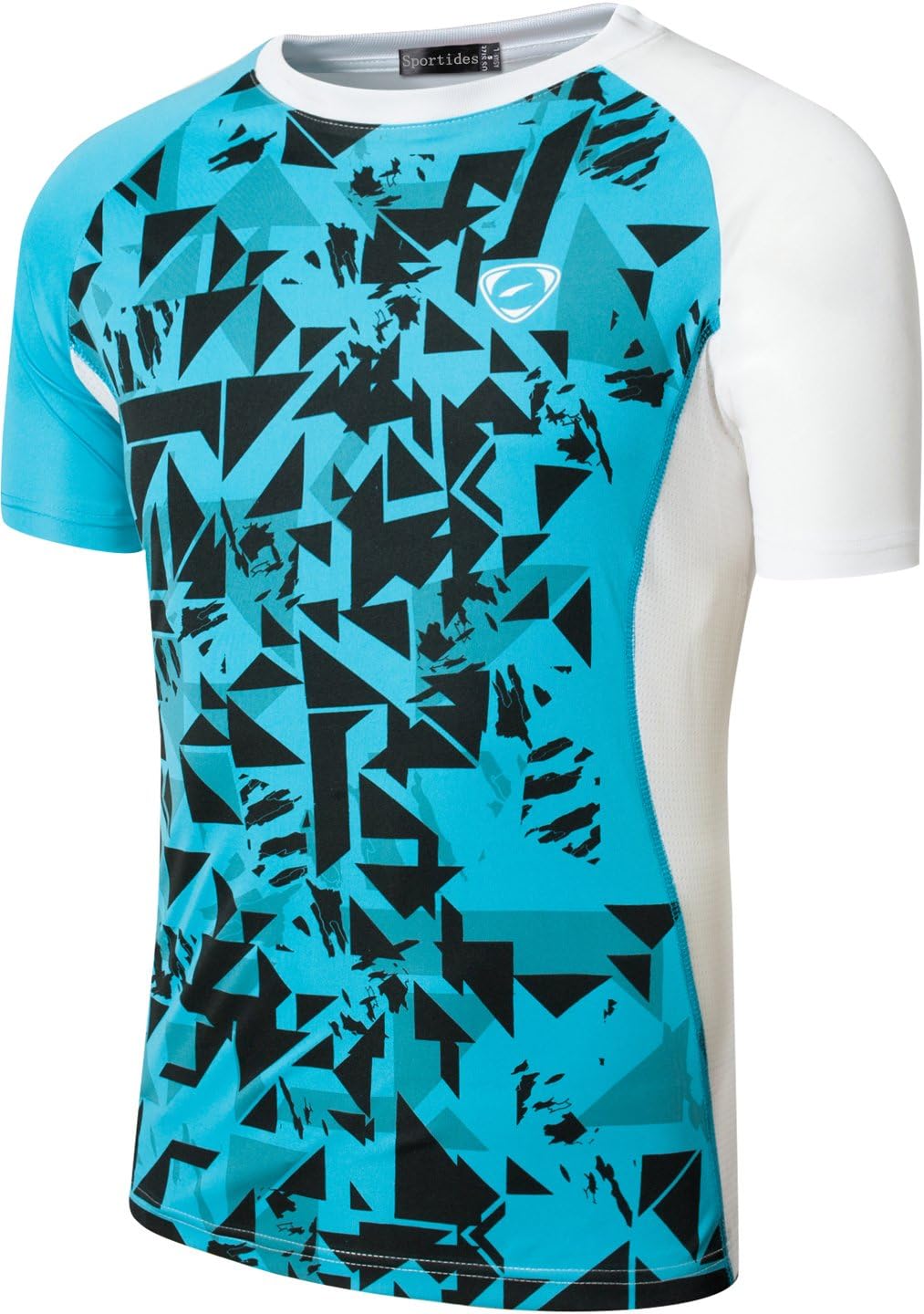 Sportides Boy's Quick Dry Active Sport Short Sleeve Breathable T-Shirt Tee Top LBS701