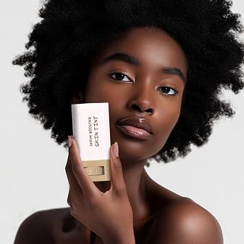 Beauty Balm Skin Tint Stick 2PCS - Serum Boosted Foundation Stick, Hydrating Color Mix Tinted Moisturizer, Lightweight Sheer to Medium Coverage with Radiant Dewy Finish for Women, All-Day Wear (#1+#3)