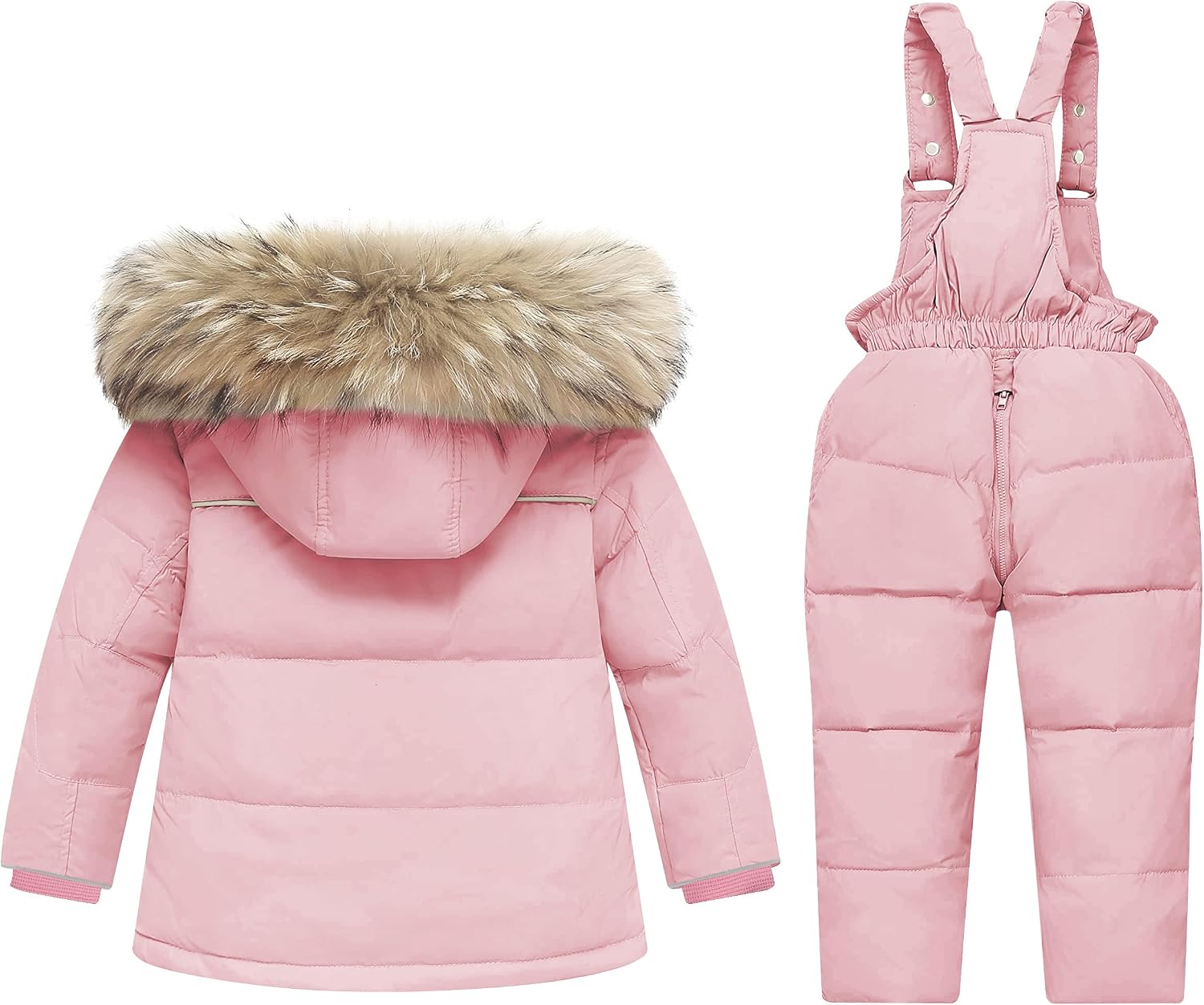 Toddler Snow Suit Winter Coat and Snow Pants Set, Skiing Snowsuit Girls & Boys, Kids Toddler Snowsuit 2-3-4-5-6T