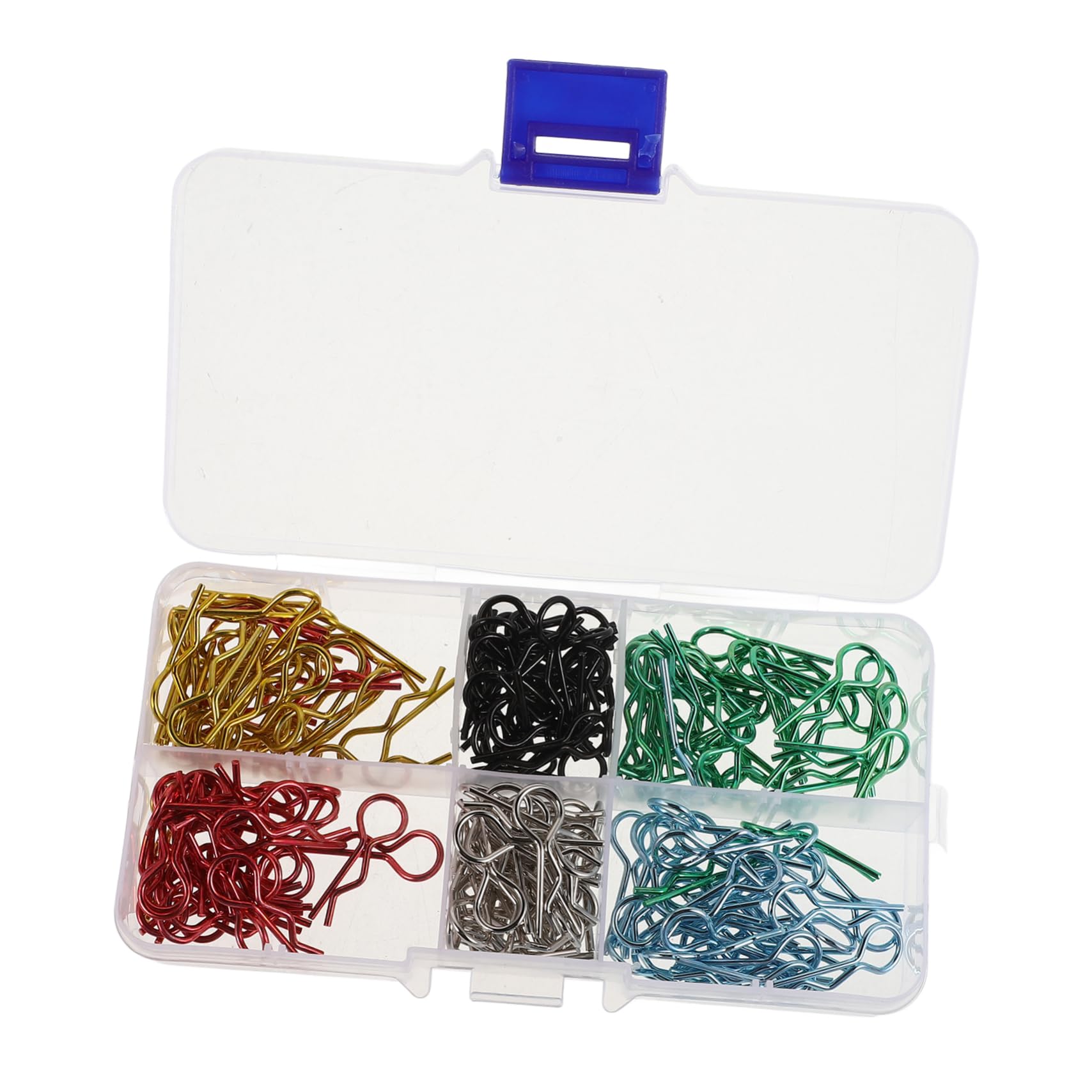 PRETYZOOM 1 Box Model Car Accessories Truck Accessories Hood Pins Car Quick Release Body Clips Drag Car Parts Small Pin for Accessories Pins Clips Metal