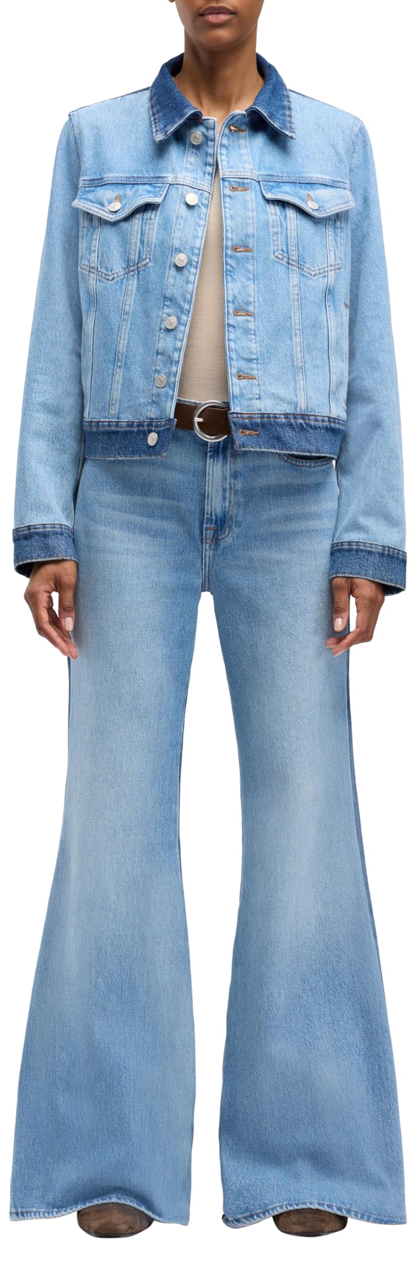 7 For All Mankind Damen Jeans Retro Flare Joker