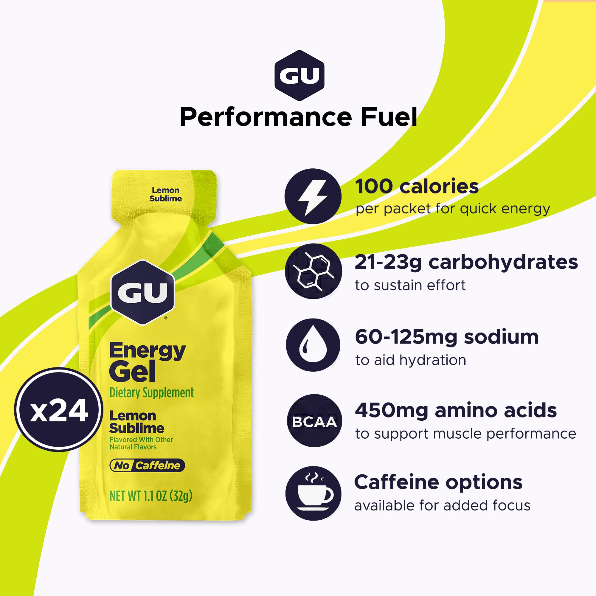 Amazon.com: GU Energy Original Sports Nutrition Energy Gel, Vegan