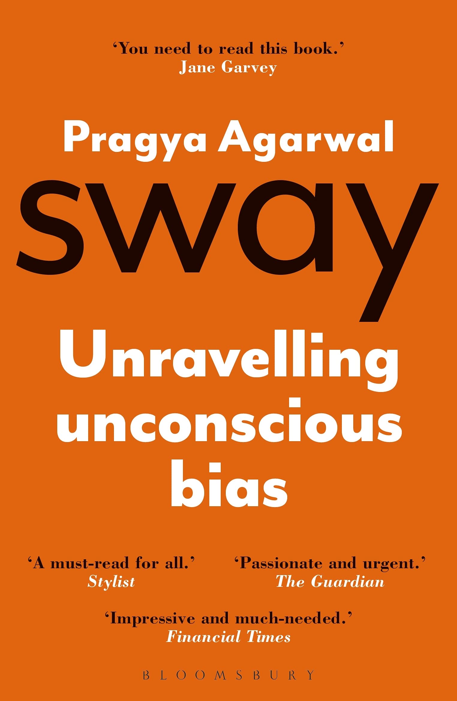 Sway: Unravelling Unconscious Bias. Agarwal 9781472971388 Fast Free Shipping**