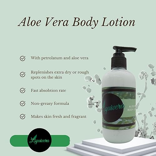 Miniatura 3 de Loción corporal de aloe vera perfumada de cumpleaños, 8 onzas