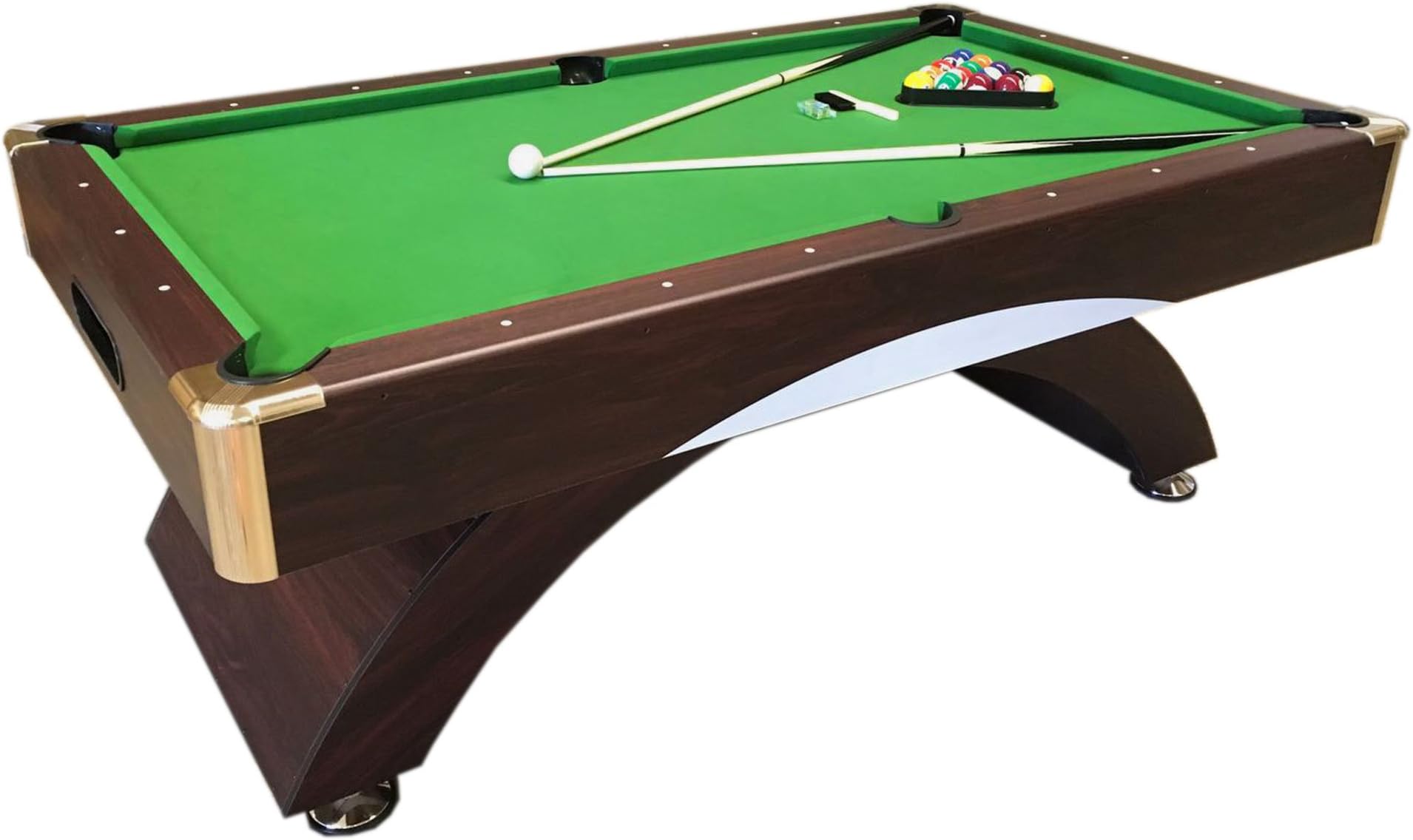 7 Ft Pool Table Green Model Annibale Billiard Playing Cloth Indoor Sports billiards table