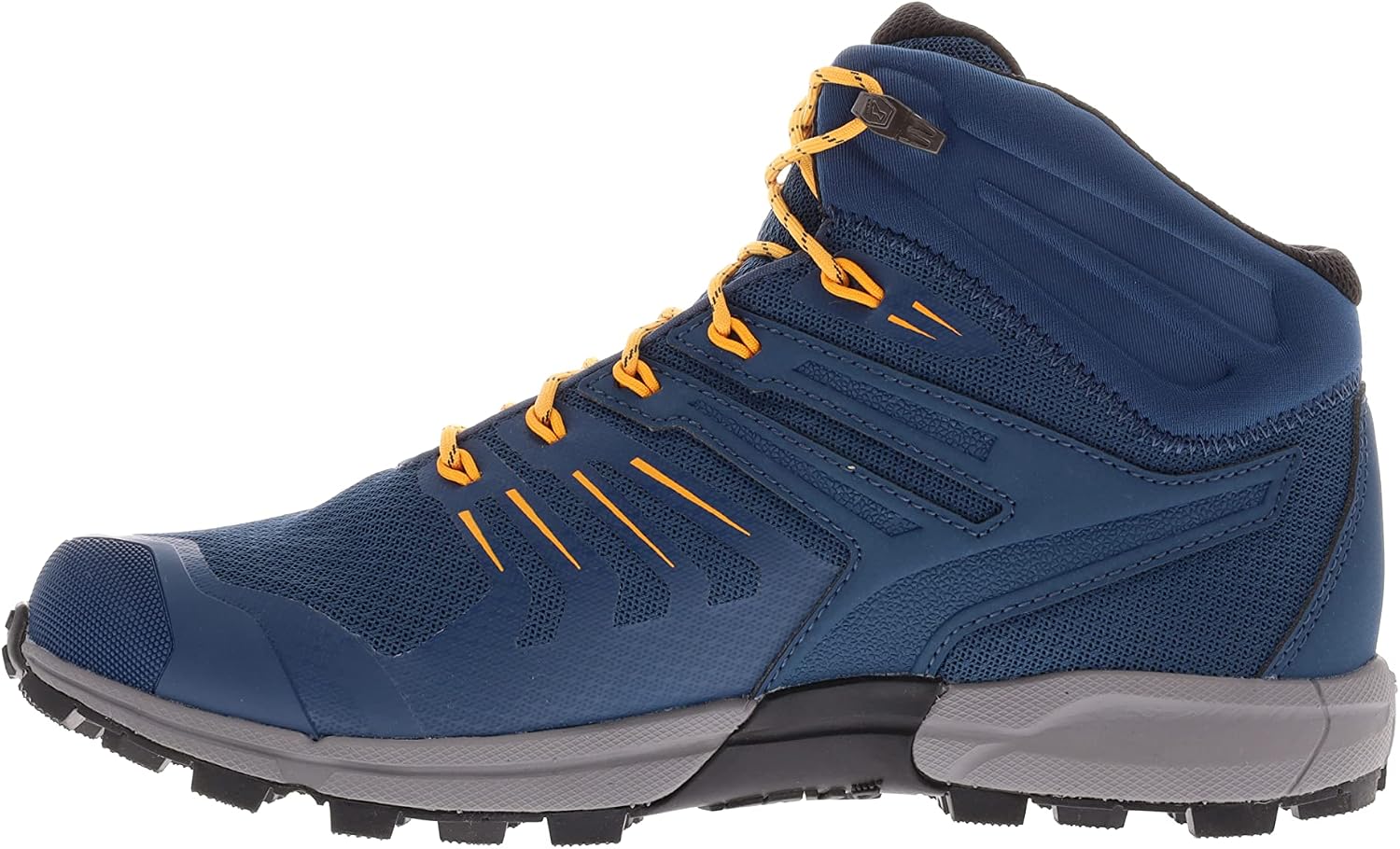 INOV8 Men's Roclite G 345 GTX V2 - Lightweight Waterproof Hiking Boots - Navy/Nectar - 9.5