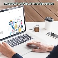 Vista 48 de Babelio Máquina de sonido de ruido blanco para adultos, niños y bebés, mini, 15 sonidos sin bucle, temporizador, función de memoria, fácil