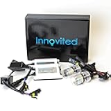 H11 H9 H8 6000K HID Xenon Bulb x 1 Pair Bundle with 2 x 55W Platinum Digital Ballast (Diamond White)