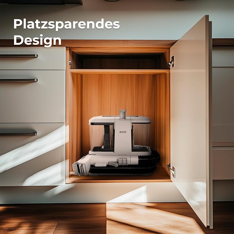 RYER Premium szőnyegtisztító porszívó nedves-száraz funkcióval kanapéhoz és bútorokhoz