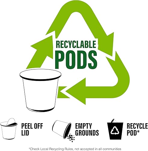 Miniatura 6 de Cookie Jar Café con sabor a mantequilla de maní, cápsulas reciclables, compatible con Keurig K-Cup 2.0, 40 unidades