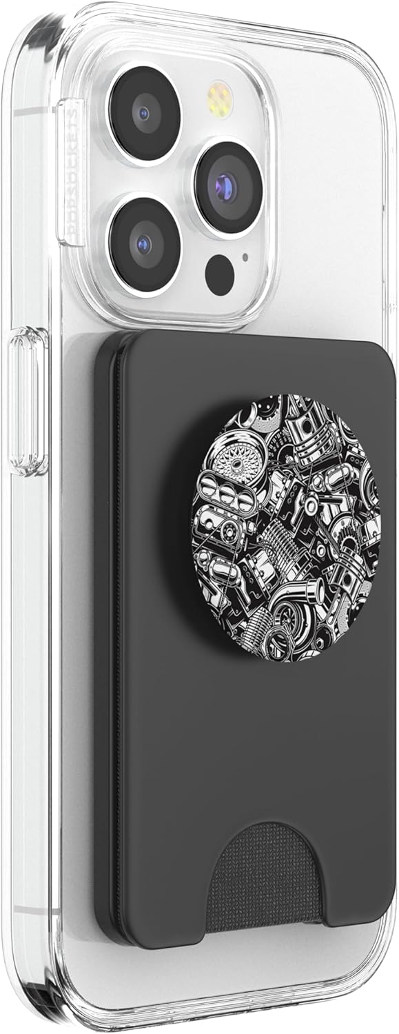 Car Parts Car Guy PopSockets PopWallet for MagSafe