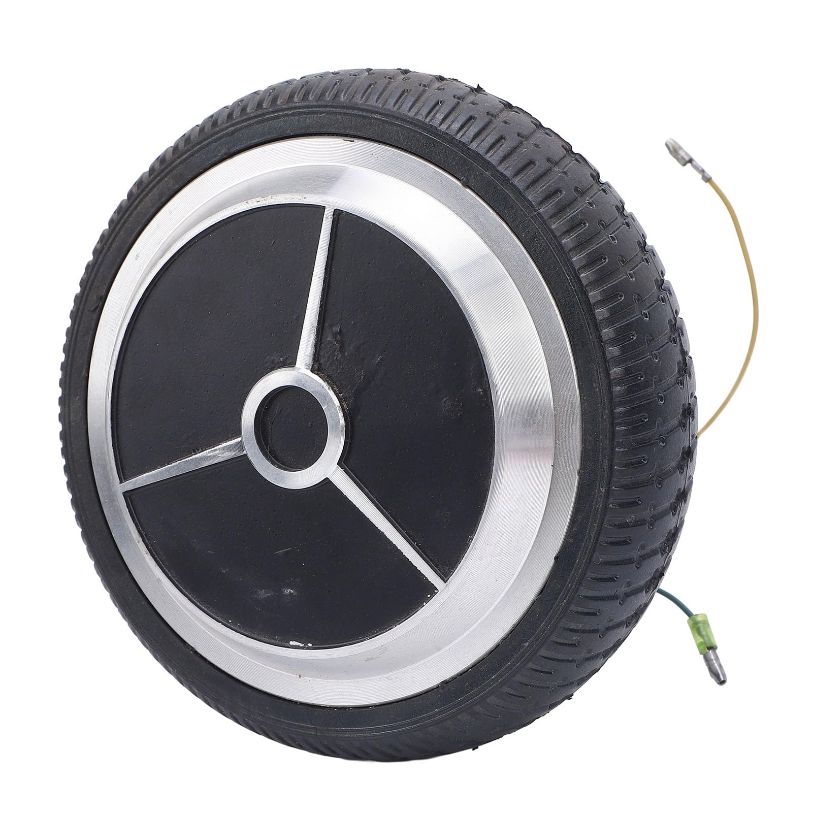 Fabater 6.5 Inch Water Resistant Scooter Brushless Hub Motor Wheel for Modification, 350W Electric Scooter Hub Motor for Riders, Aluminum/Rubber, for All Weather Riding