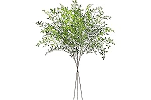 ACJRYO Stems, Set of 3 Faux Greenery Stems for Home Decor (43 Inches)