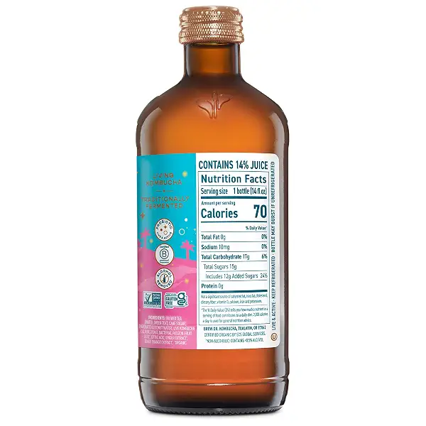 Brew Dr, Kombucha Seasonal Organic, 14 Fl Oz 2