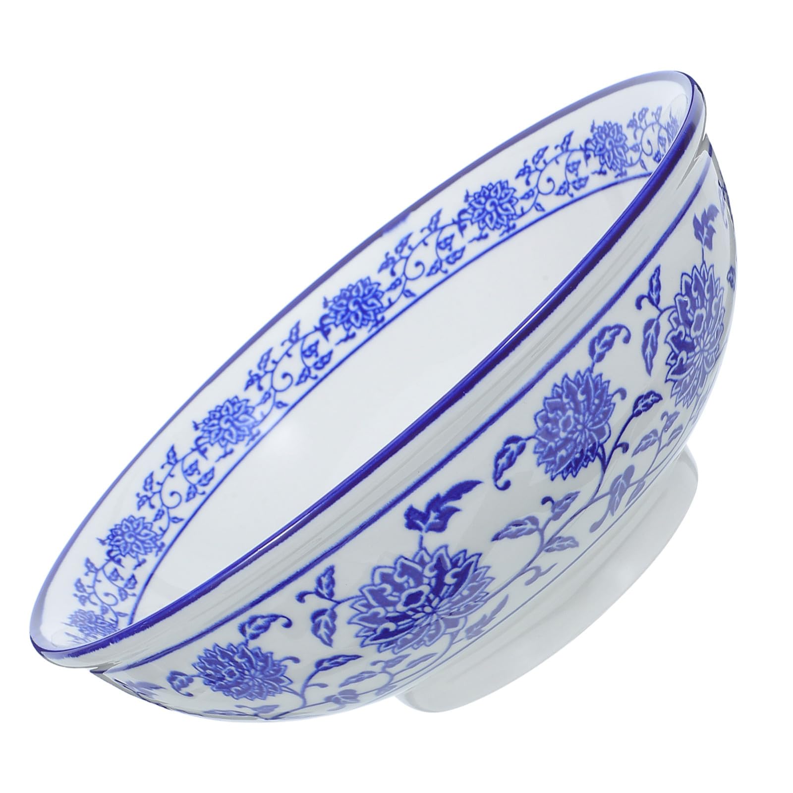 Bol céramique rétro élégant et vaisselle chinoise de table pour soupe et fruits