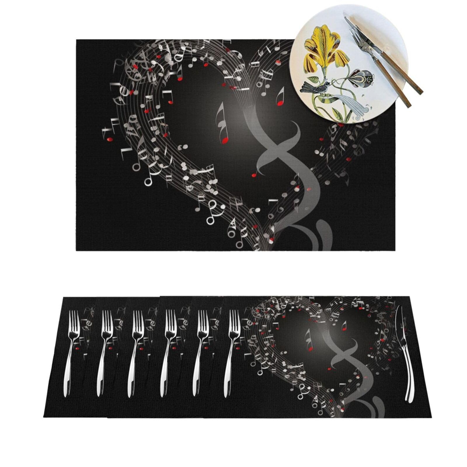 Sets de table lavables pour repas en extérieur et cuisine