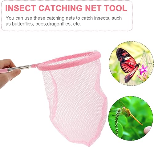 Miniatura 4 de Gadpiparty Herramientas para atrapar insectos para niños, juego de exploración al aire libre con jaula, pinzas, lupa, red y taza de observación,