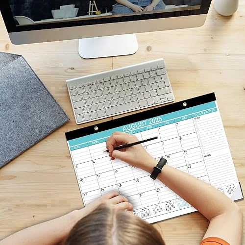 Miniatura 7 de Calendario de escritorio 2025-2026, desde agosto de 2025 a diciembre de 2026, calendario de escritorio con lista de tareas, papel de 140gsm, 17