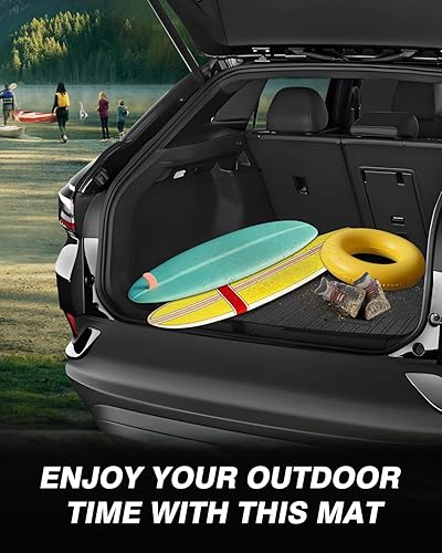 Vista 16 de Powerty Alfombrilla de maletero para Honda Pilot 2016-2021 2022, alfombrillas de carga TPE para todo tipo de clima, forro de carga para asiento