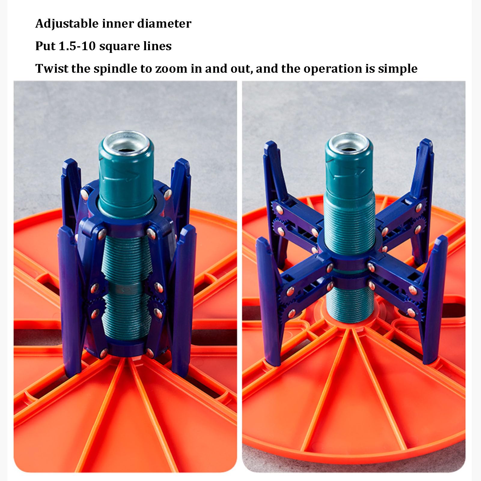 Dispenser per bobine di cavi con ruote, svolgitore di filo resistente, contenitore multiasse per elettricisti, spinner per cavi industriali e organizer