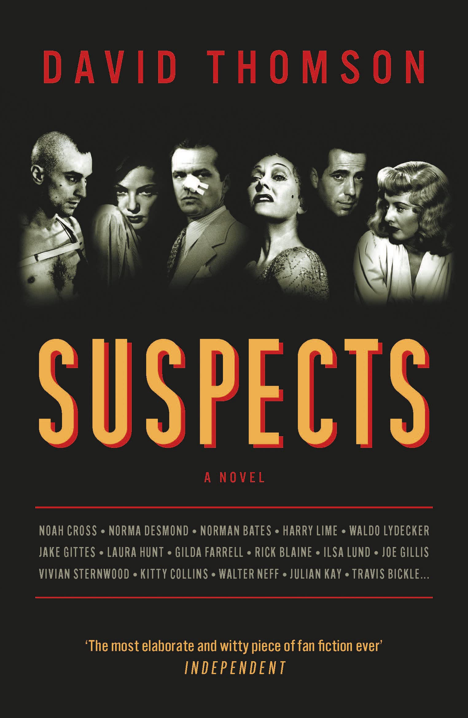 Suspects By David Thomson. 9780857305107