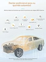 Vista 2 de ANCEL AD410 Escáner OBD2 Mejorado, Lector de Códigos de Vehículo para Luz de Check Engine, Escáner Automotriz OBD II para Diagnóstico de Fallas