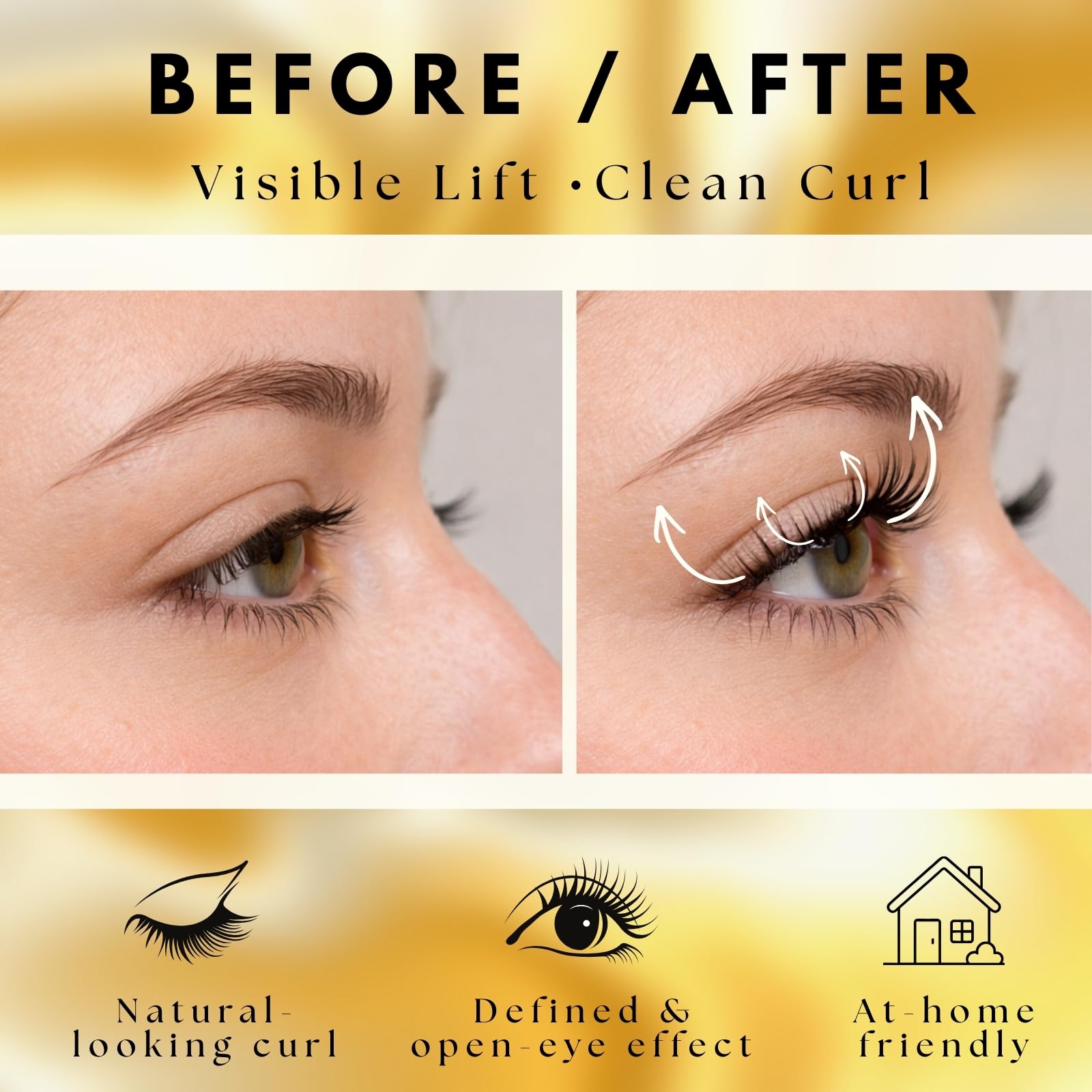 Wimpernlifting Set, Professionelles Lash Lifting Set für langanhaltenden Schwung, Salonqualität für Zuhause, Einfaches DIY Set für vollere, natürlich wirkende Wimpern - 2