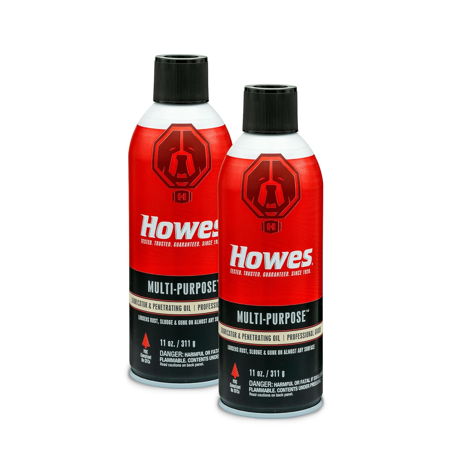 Howes Multi-Purpose Lubricator & Penetrating Oil, 11oz Casepack (Six 11oz Cans)