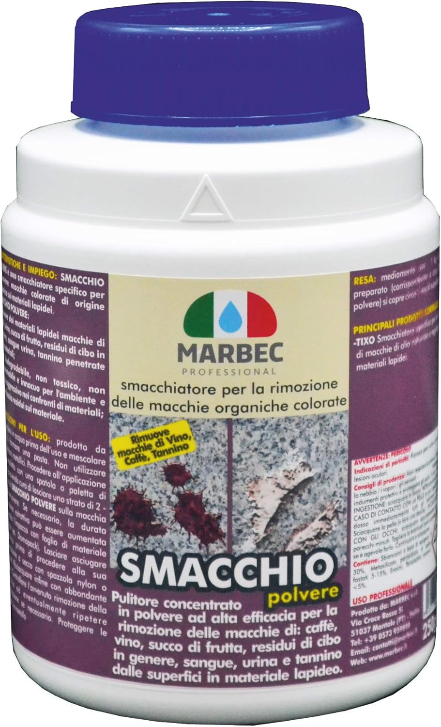 smacchiatore organico per tappeti