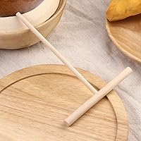 Vista 5 de Cabilock Crepe de madera distribuidor de panqueques distribuidor de masa uniformemente papel fino panqueques plancha herramienta