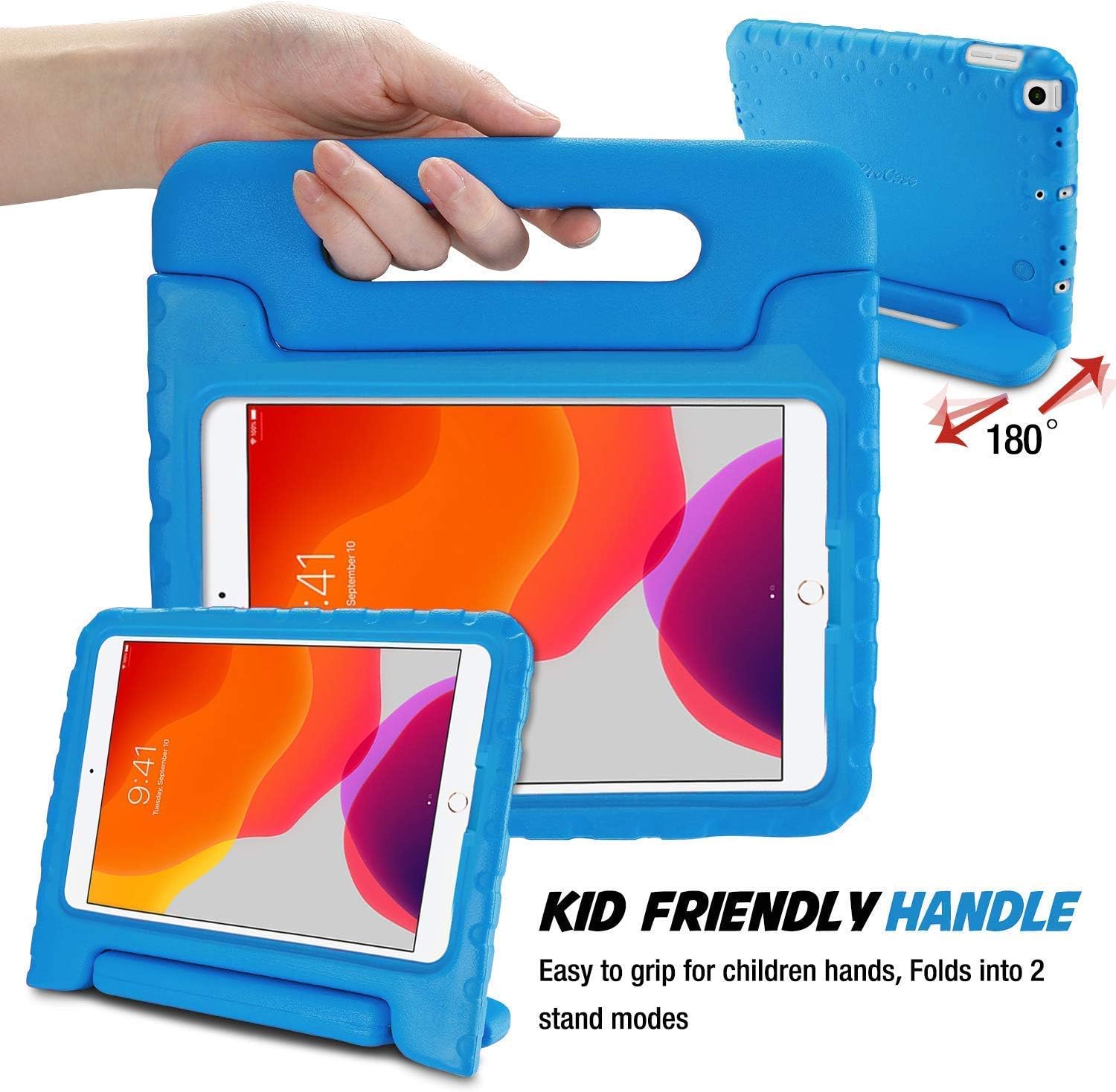 ProCase Kids Case for iPad 10.2 8th Gen 2020 / 7th Gen 2019 / iPad Air 10.5" 2019 / iPad Pro 10.5 Bundle with iPad 10.2 Case 2020 iPad 8th Generation Case / 2019 iPad 7th Generation Case